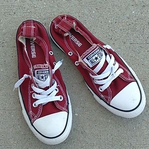 Converse All Star Shoes. Size 7 Red